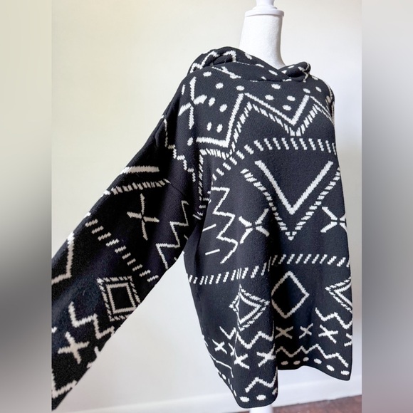 Reversible Vintage Knit Hoodie - Picture 3 of 7